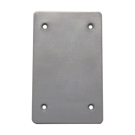 Sigma Engineered Solutions Sigma Engineered Solutions Rectangle Plastic 1 gang 4.63 in. H X 2.87 in. W Flat Box Cover 14150